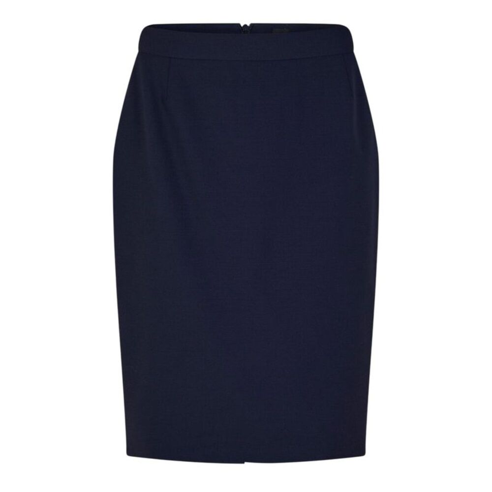 Boss Womens/Ladies Vilea Slim Pencil Skirt / Navy